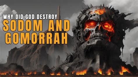 why did god destroy sodom|sodom and gomorrah kjv.
